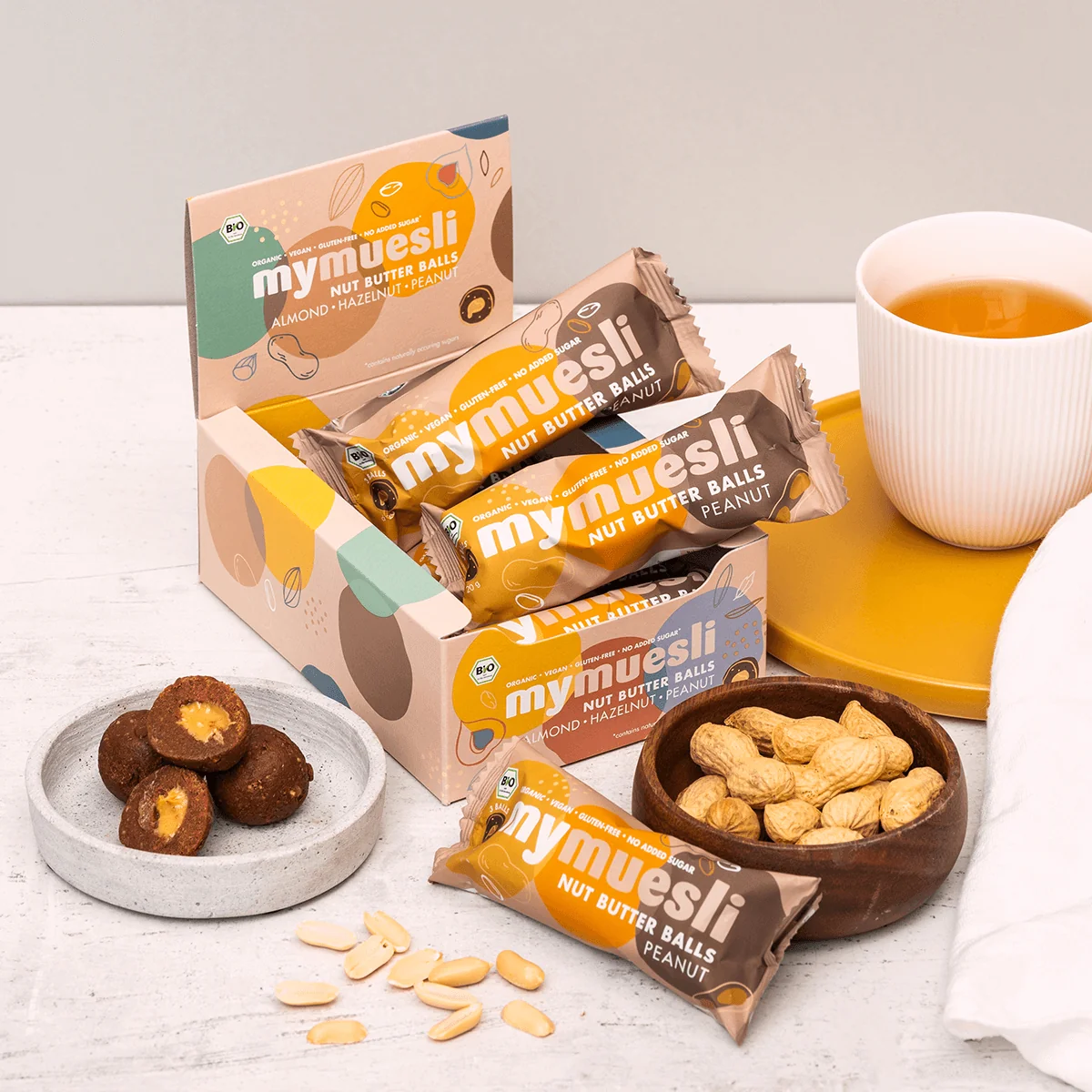 7x3 Nut Butter Balls Erdnuss - Image 3