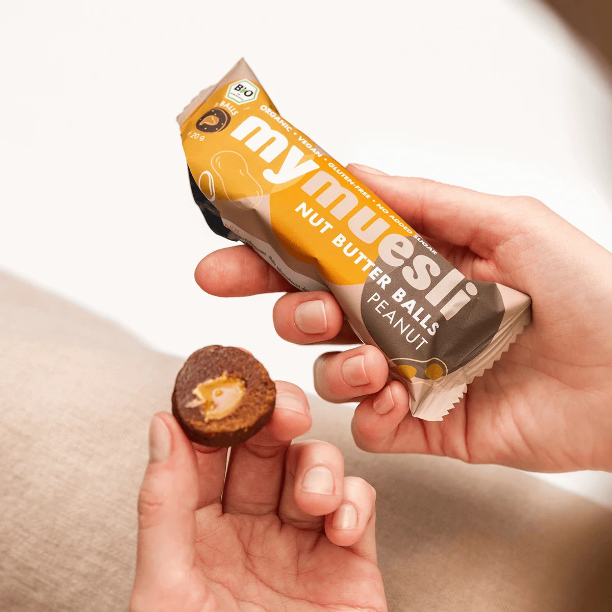 7x3 Nut Butter Balls Erdnuss - Image 4