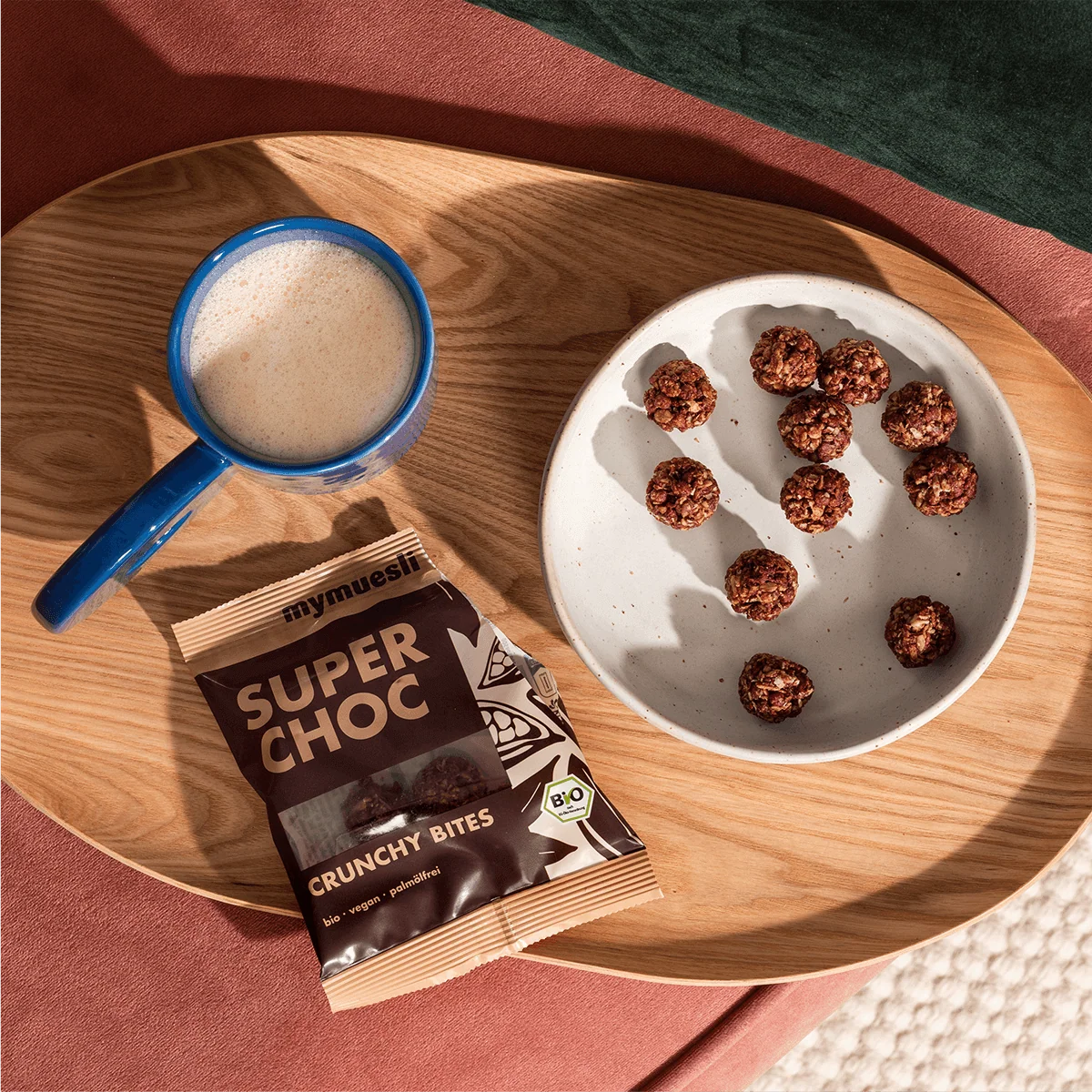 Super Choc Crunchy Bites 10er Tray - Image 5