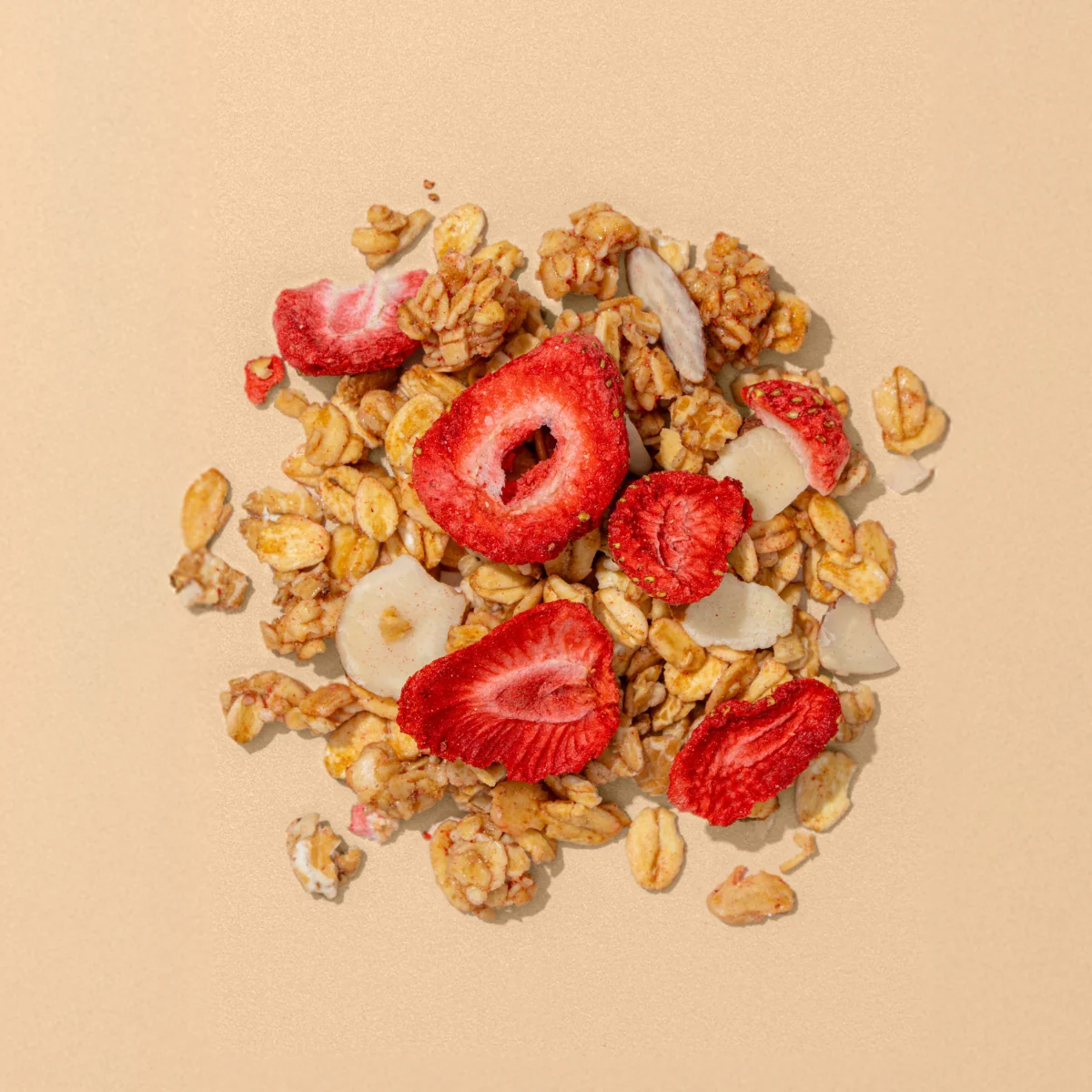 Portionsbecher Strawberry Almond Crunchy Granola 12er Pack - Image 4